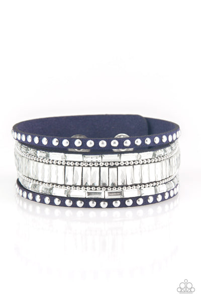 Rock Star Rocker - Blue Urban Bracelet Paparazzi