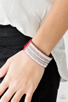 Rebel Radiance - Red Urban Bracelet Paparazzi