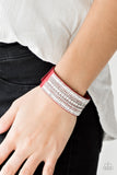 Rebel Radiance - Red Urban Bracelet Paparazzi