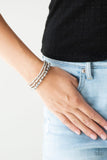 Let There BEAM Light - Silver Bracelet Paparazzi