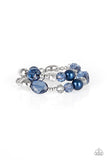 Downtown Dazzle - Blue Bracelet Paparazzi