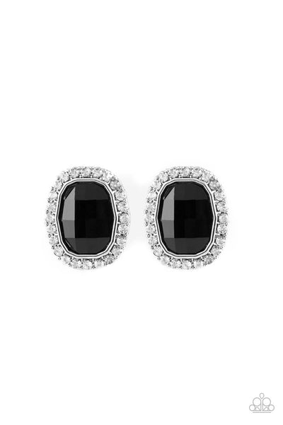 The Modern Monroe - Black Earrings Paparazzi