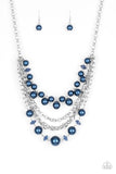 Rockin Rockette - Blue Necklace Paparazzi