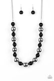 Top Pop - Black Necklace Paparazzi
