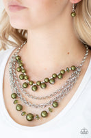 Rockin Rockette - Green Necklace Paparazzi