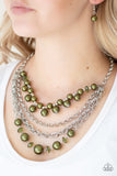 Rockin Rockette - Green Necklace Paparazzi