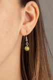 Teardrop Tranquility - Green Necklace Paparazzi