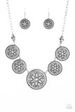 Written In The STAR LILIES - White Necklace Paparazzi