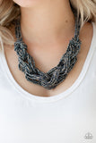 City Catwalk - Blue Necklace Paparazzi
