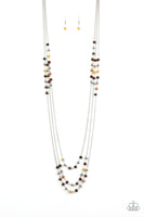 Seasonal Sensation - Multi-Colored Necklace Paparazzi