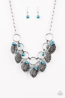 Very Valentine - Blue Necklace Paparazzi