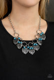 Very Valentine - Blue Necklace Paparazzi