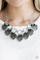 Very Valentine - Black Necklace Paparazzi