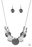A Daring DISCovery - Black Necklace Paparazzi