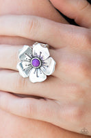 Boho Blossom - Purple Ring Paparazzi