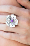 Boho Blossom - Purple Ring Paparazzi