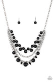 Rockin Rockette - Black Necklace Paparazzi