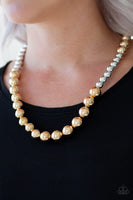 Power To The People - Gold Necklace Paparazzi