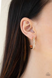 5th Avenue Fashionista - Gold Hoop Earrings Paparazzi