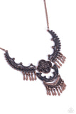 Rogue Vogue - Copper Necklace Paparazzi