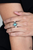 Mineral Minimalist - Blue Ring Paparazzi