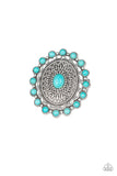 Mesa Mandala - Blue Ring Paparazzi