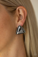 Exalted Elegance - Silver Earrings Paparazzi