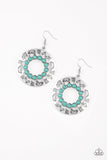 Organically Omega - Blue Earrings Paparazzi