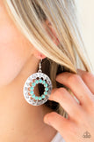 Organically Omega - Blue Earrings Paparazzi