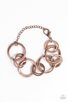 Give Me A Ring - Copper Bracelet Paparazzi