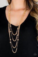 Open For Opulence - Gold Necklace Paparazzi