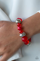 Ice Ice-Breaker - Red Bracelet Paparazzi