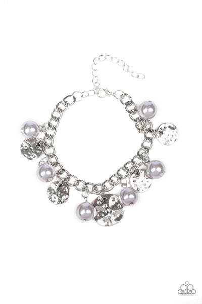 SEA In A New Light - Silver Bracelet Paparazzi