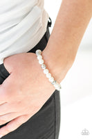 Poised For Perfection - White Pearl Bracelets Paparazzi