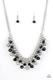 Party Spree - Black Necklace Paparazzi