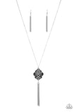 Malibu Mandala - Black Necklace Paparazzi
