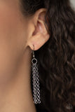 Victorian Valentine - Black Heart Necklace Paparazzi