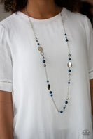 Serenely Springtime - Blue Necklace Paparazzi