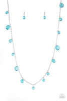 GLOW-Rider - Blue Necklace Paparazzi