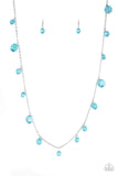 GLOW-Rider - Blue Necklace Paparazzi