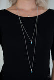 Crystal Chic - Blue Necklace Paparazzi