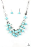 Seaside Soiree - Blue Necklace Paparazzi