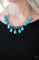 Take The COLOR Wheel! - Blue Necklace Paparazzi