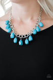 Take The COLOR Wheel! - Blue Necklace Paparazzi