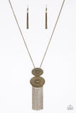 Sun Goddess - Brass Necklace Paparazzi