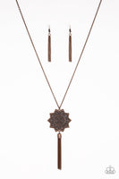 From Sunup To Sundown - Copper Necklace Paparazzi