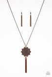 From Sunup To Sundown - Copper Necklace Paparazzi