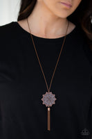 From Sunup To Sundown - Copper Necklace Paparazzi