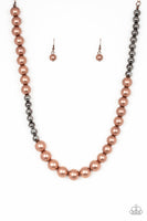 Power To The People - Copper Necklace Paparazzi