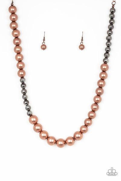 Power To The People - Copper Necklace Paparazzi